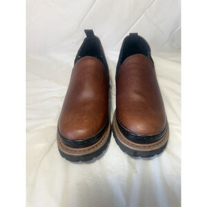Western Chief Men 8.5 M Slip On Leather Work Boot